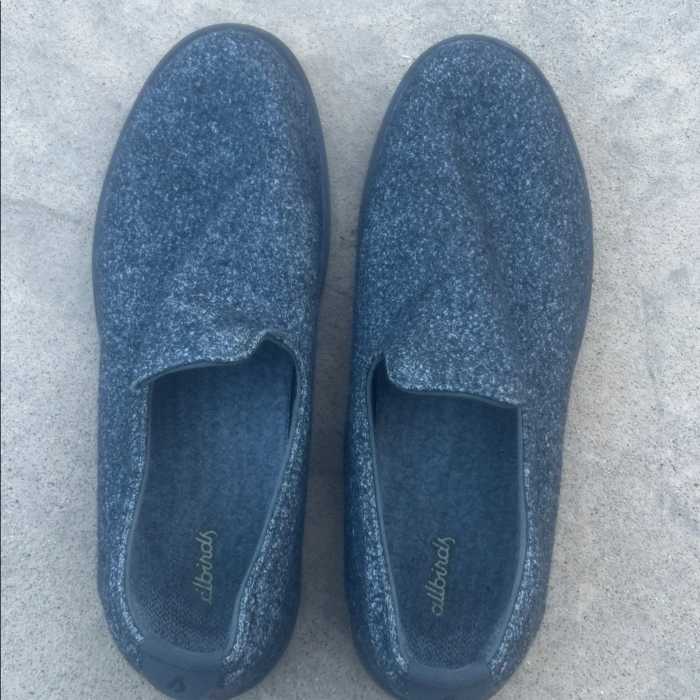 allbirds Men's Grey Merino Wool Lounge Slippers Size 12